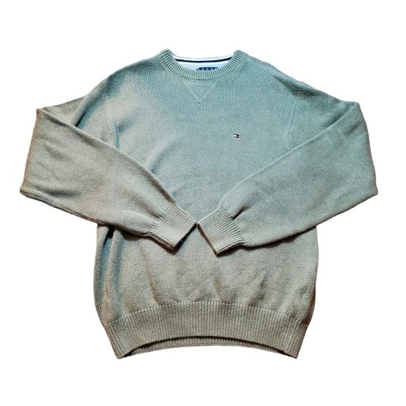Tommy Hilfinger Sweater Size S/P Olive Green - Picture 1 of 4